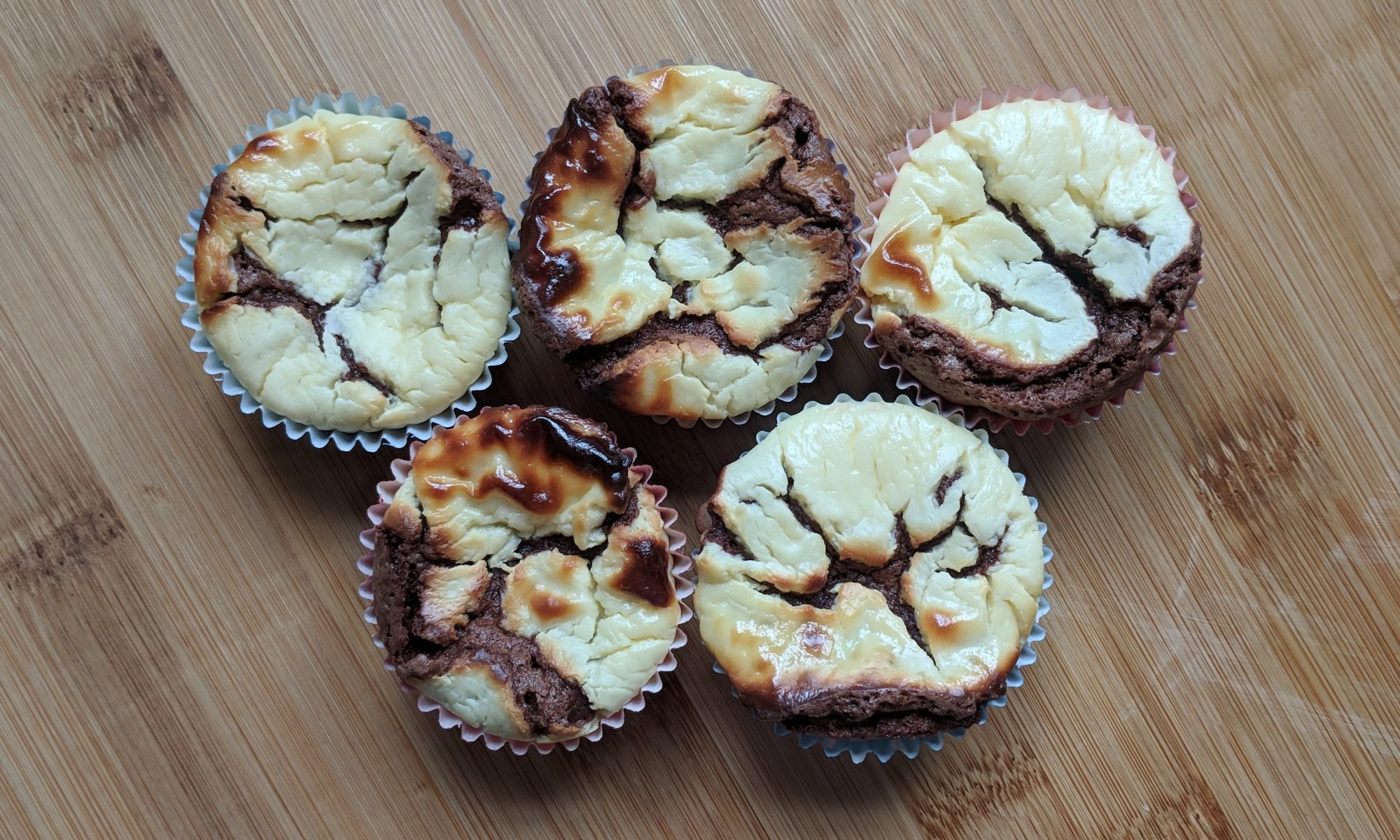 brownie cheesecake bites muffin