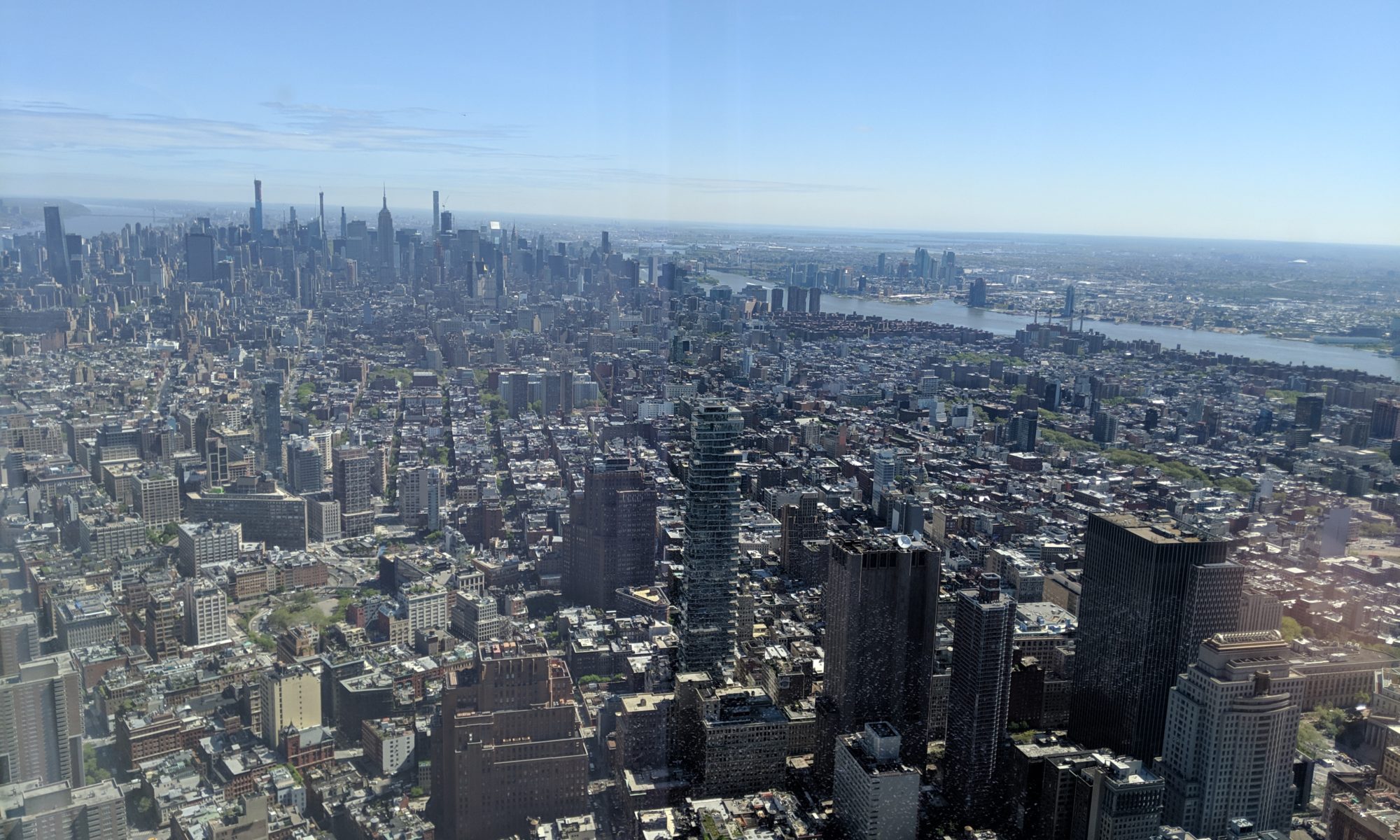 New York City Big Apple Skyline One World Trade Center View